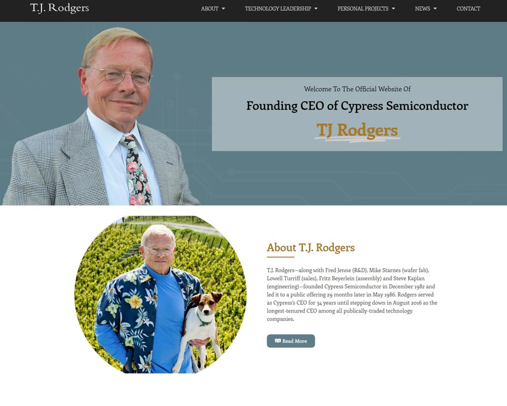 TJ Rodgers Website