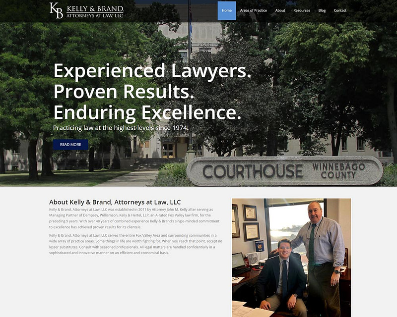 Kelly Brand Lawn Website